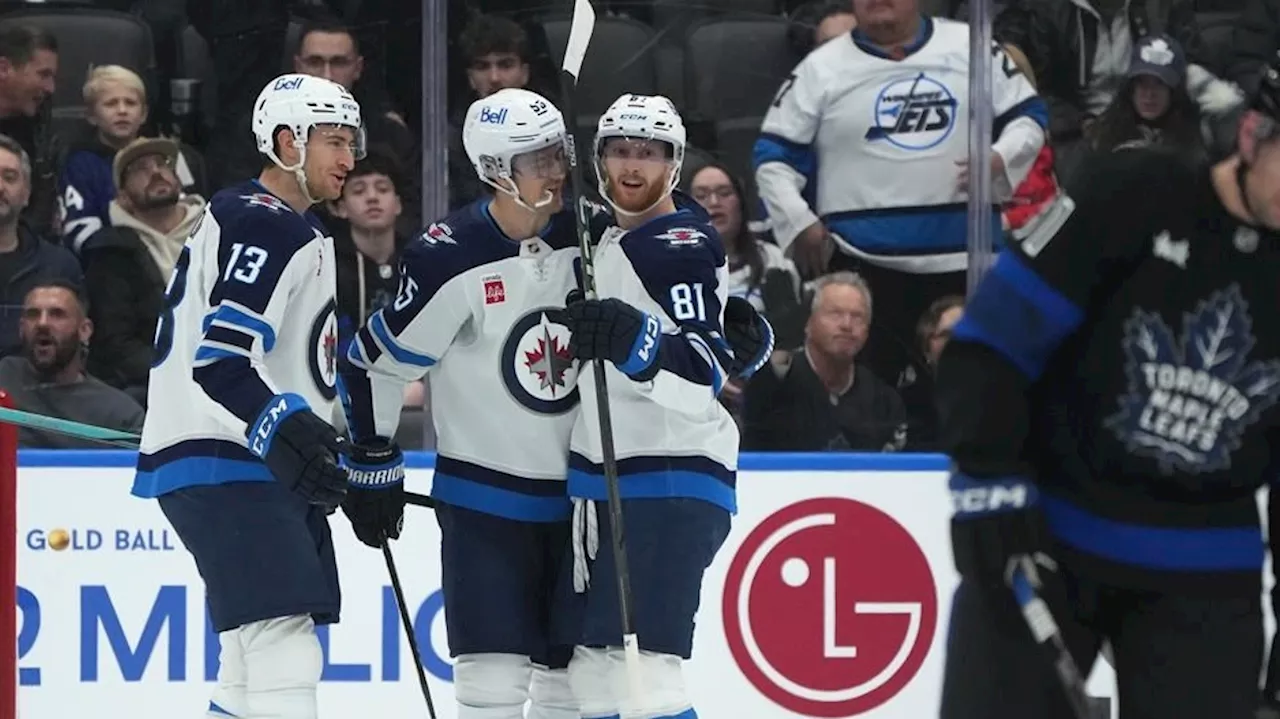 Jets Avenge October Loss, Top NHL Standings Before Break