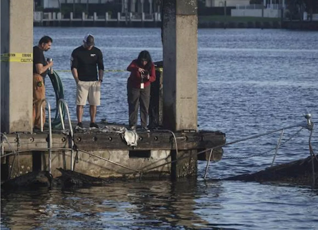 Explosión en marina de Florida deja un muerto y cinco heridos