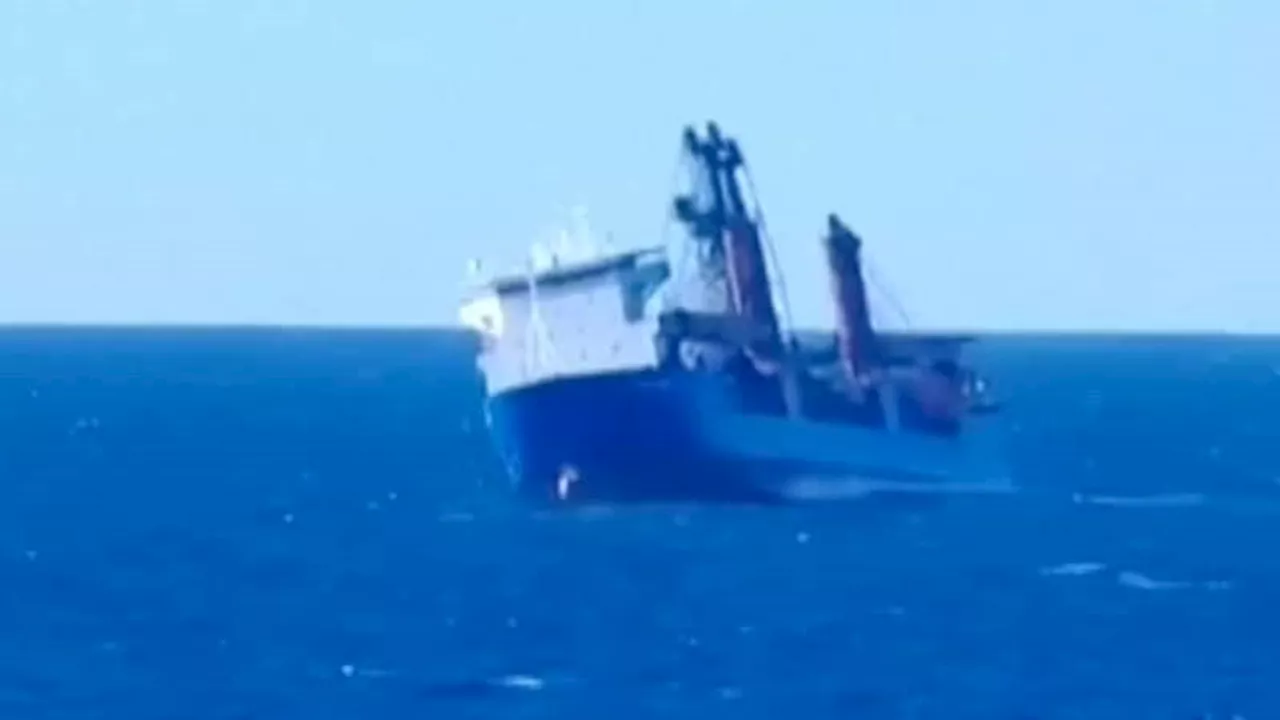 Russisk lasteskip sank i Middelhavet