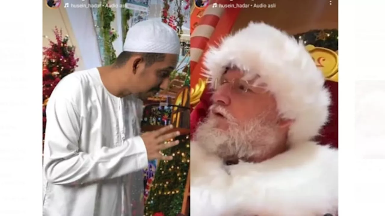 Habib Ja'far Berprank War Natal dengan Meminta Santa Claus Membaca Syahadat