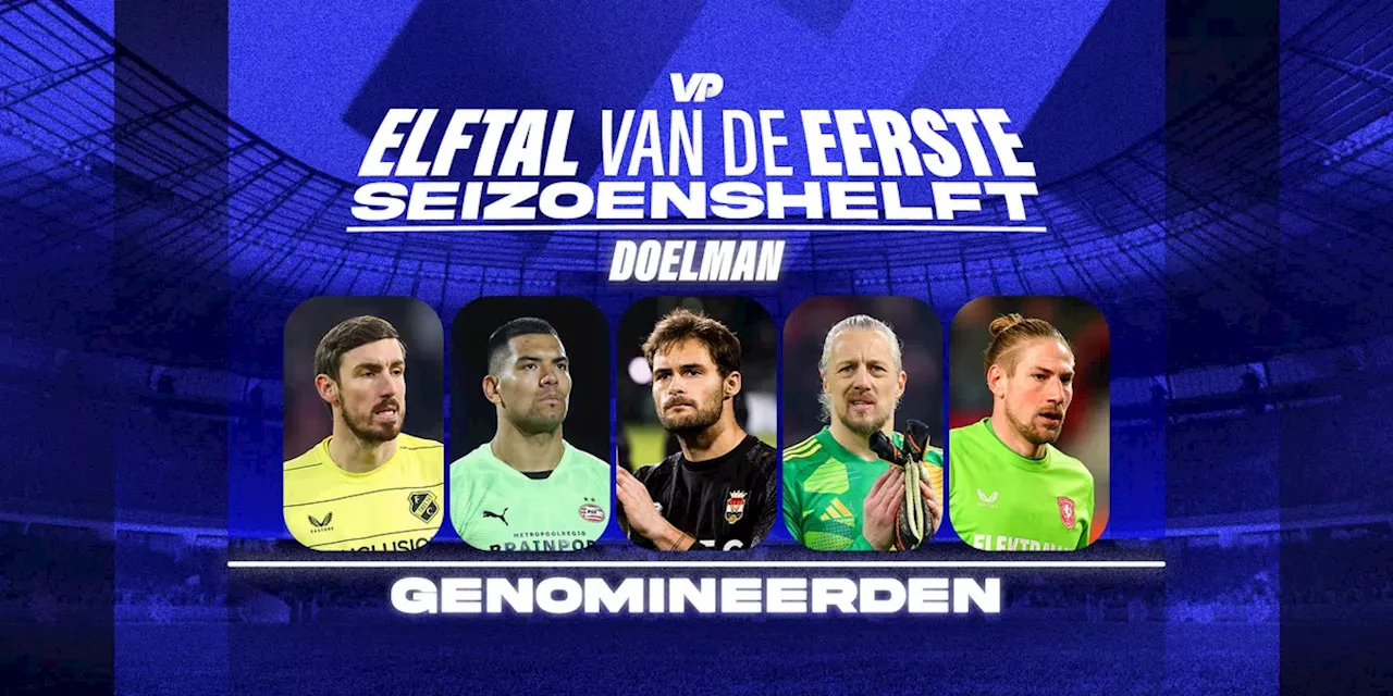 Doelmannen genomineerd voor Elftal van de Eerste Seizoenshelft