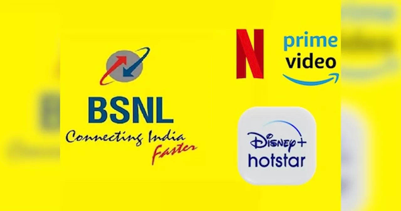 BSNL नेटफ्लिक्स और अमेजन प्राइम के साथ प्लान्स लाने की तैयारी