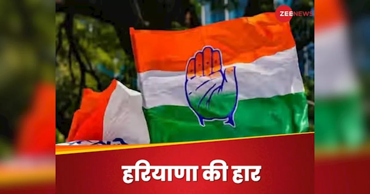 Congress: हरियाणा में कांग्रेस चुनाव क्‍यों हारी? इंटरनल रिपोर्ट में बेहद चौंकाने वाला खुलासा