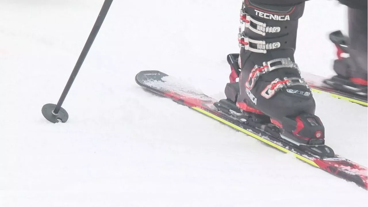 Skiers Hit the Slopes on Christmas Day at Bristol Mountain