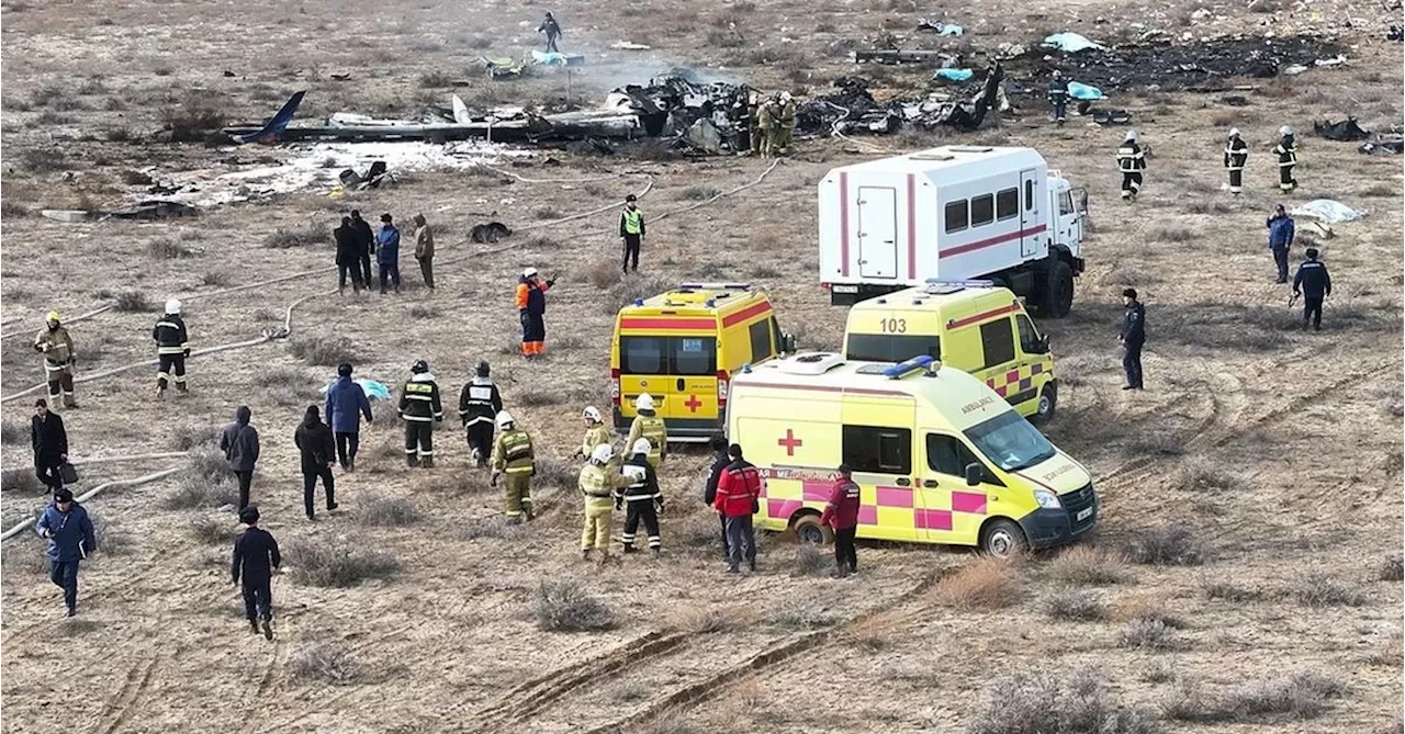 Azerbaijan Airlines Plane Crashes in Kazakhstan