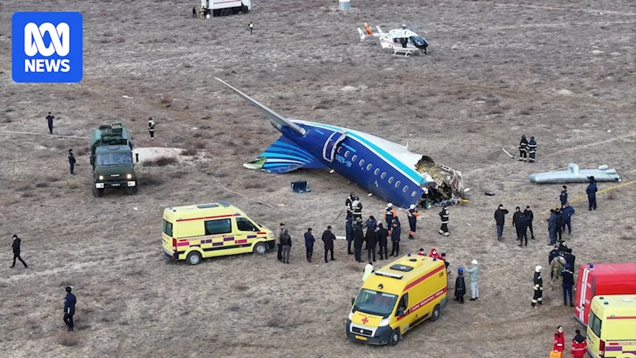 Azerbaijan Airlines Jet Crashes in Kazakhstan, 42 Feared Dead