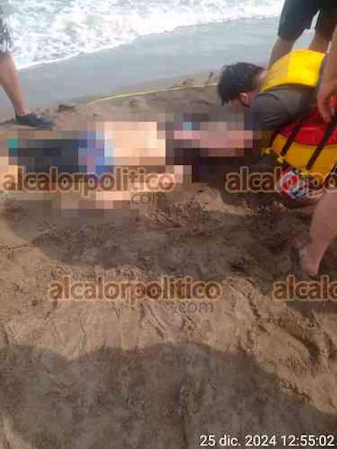 Joven muere ahogado en la playa de Tecolutla