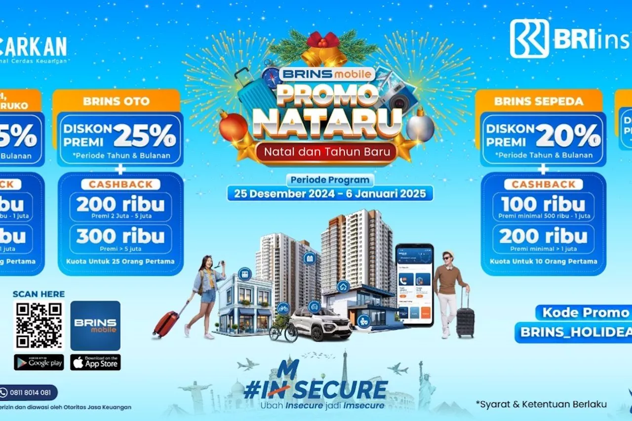 BRI Insurance Imbau Masyarakat Siapkan Asuransi Selama Liburan Natal dan Tahun Baru