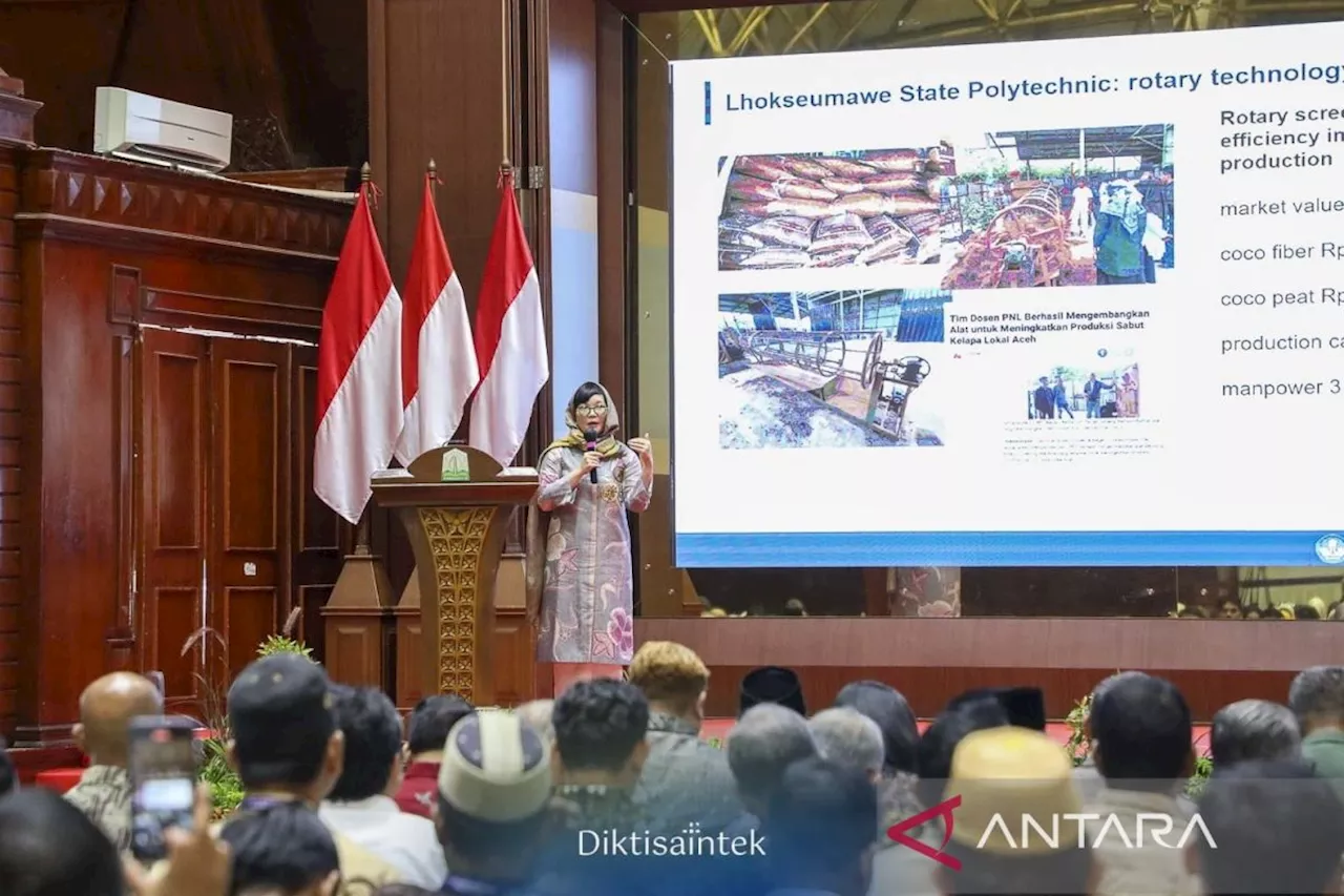 Wamendiktisaintek Stella Christie Dorong Riset Lokal di Aceh