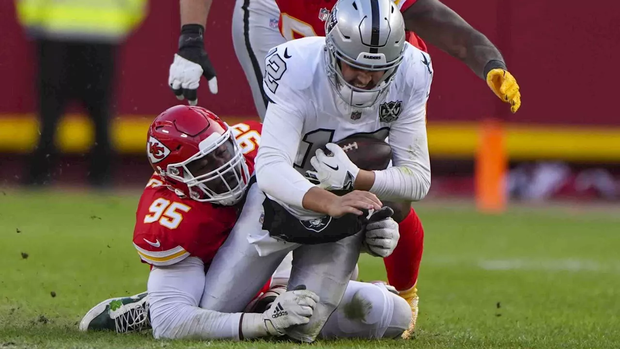 Chiefs defensive end Chris Jones, Steelers cornerback Joey Porter Jr. inactive for Christmas clash