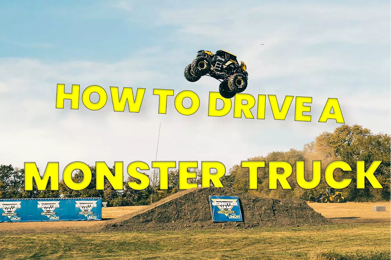 Learning to Jump a Monster Truck