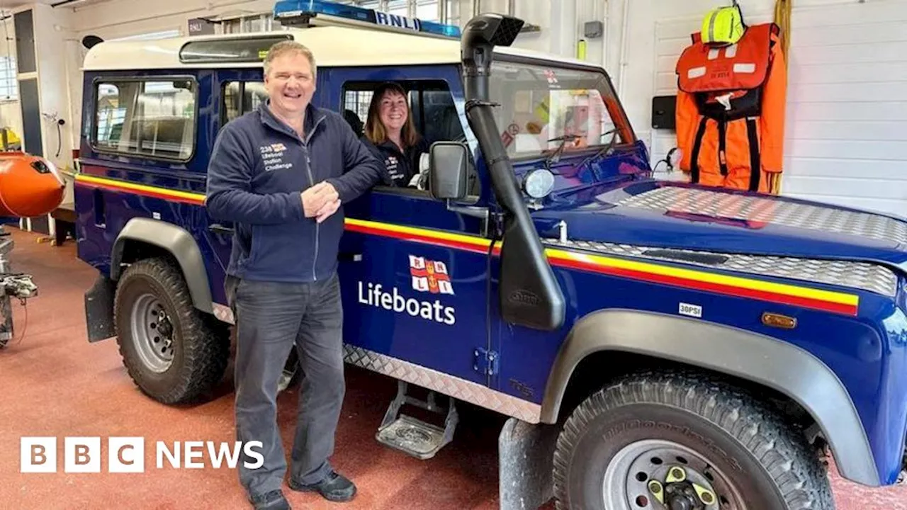 Surrey Couple Reach Milestone in RNLI Lifeboat Challenge