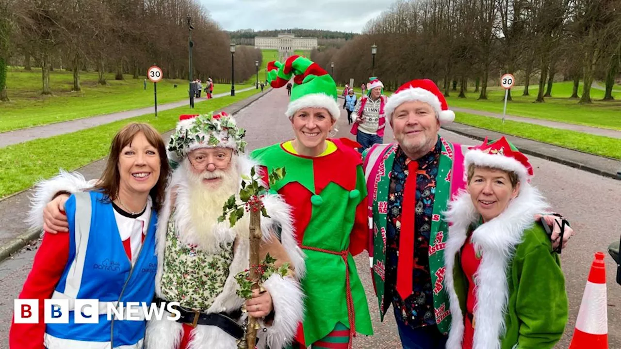 Record Turnout for Belfast Christmas Day Run