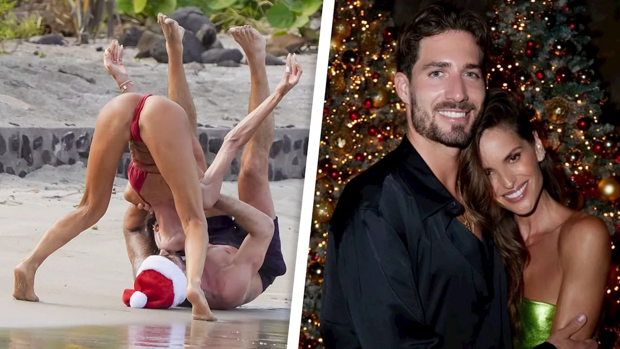 Izabel Goulart: Weihnachts-Yoga mit Kevin Trapp