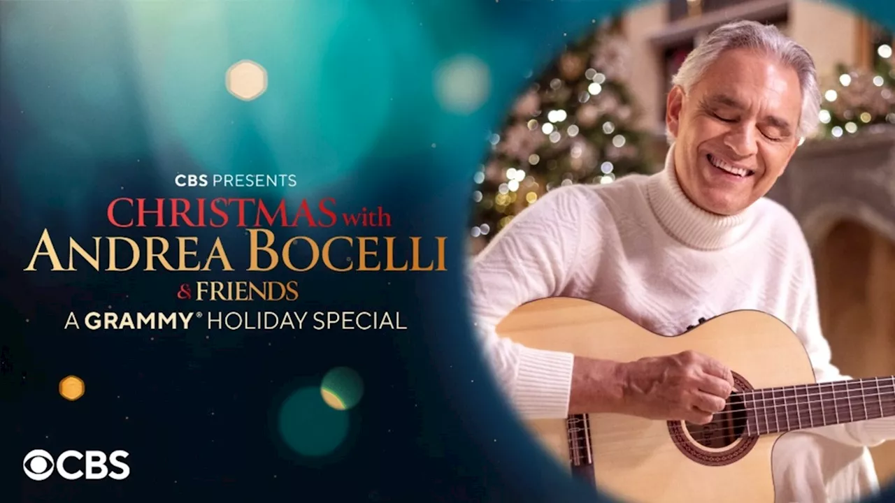 Andrea Bocelli Hosts 'Christmas with Friends' on CBS