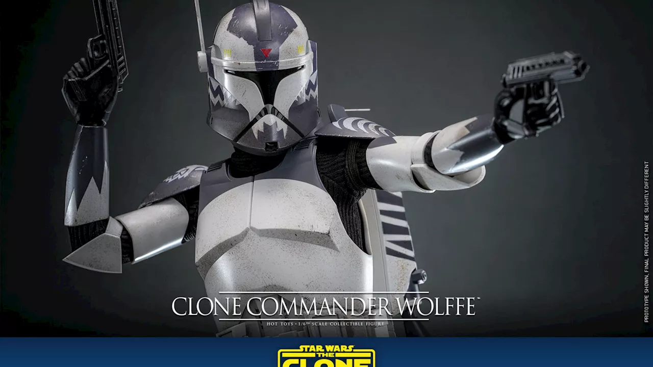 Hot Toys Unveils New 1/6 Scale Clone Commander Wolffe Figure