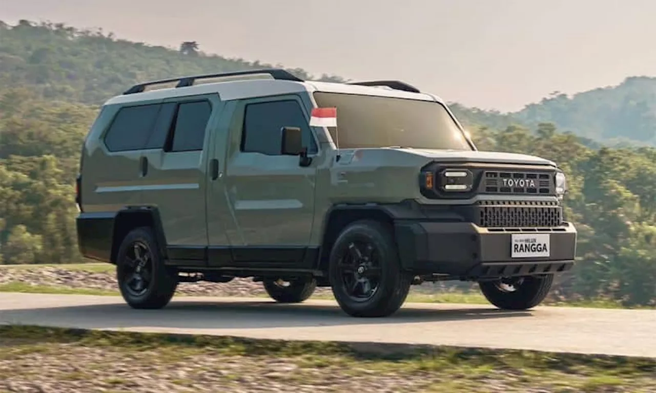 Toyota Hilux Transformed into a 3-Row SUV in Indonesia