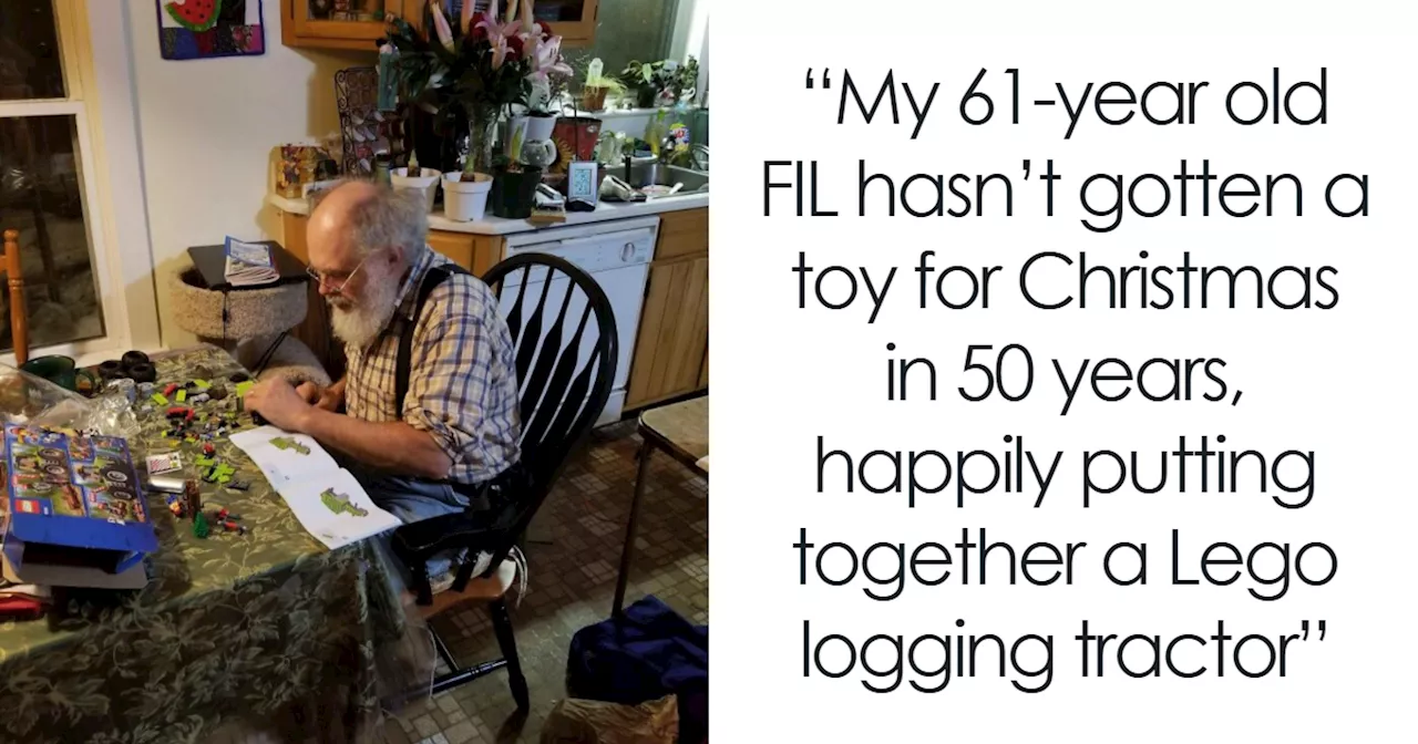 61-Year-Old Man's 50-Year Christmas Toy Drought Ends With LEGO Logging Tractor