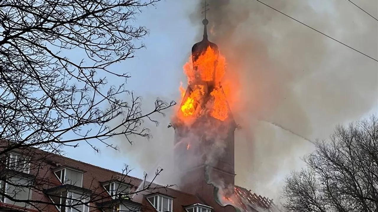 Grossbrand in Münchner Seniorenheim am Heiligabend