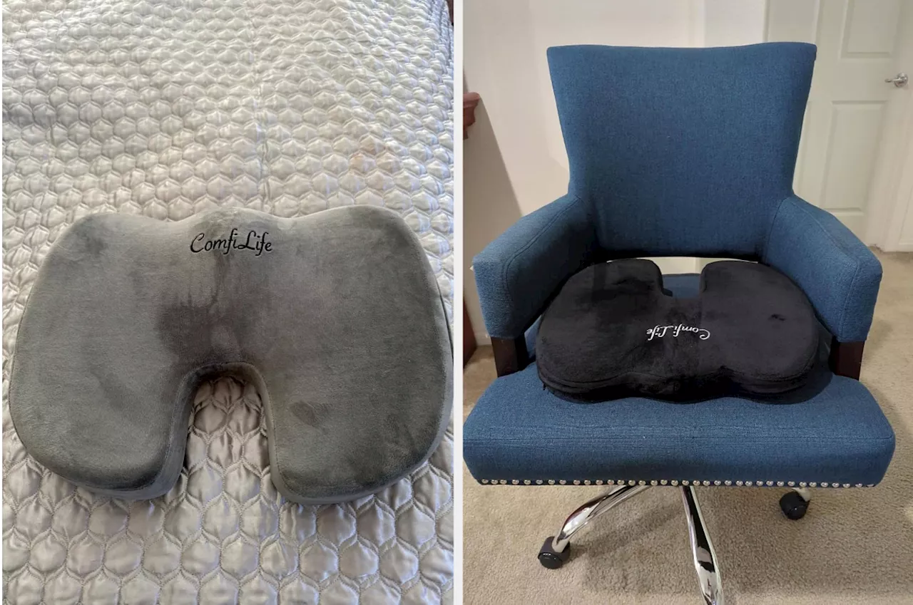 This Memory Foam Cushion Saved My Sciatica