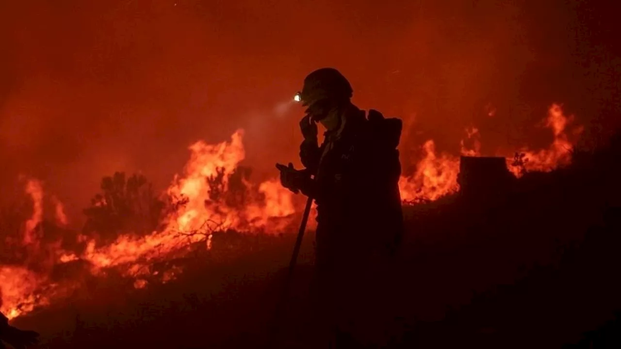 Wildfires and Informal Settlement Fires Ravage Cape Town on Christmas