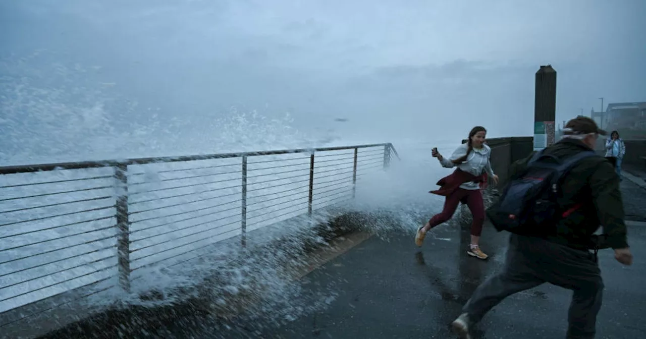 Massive Waves Batter Northern California Coast, Triggering Evacuations and Flooding