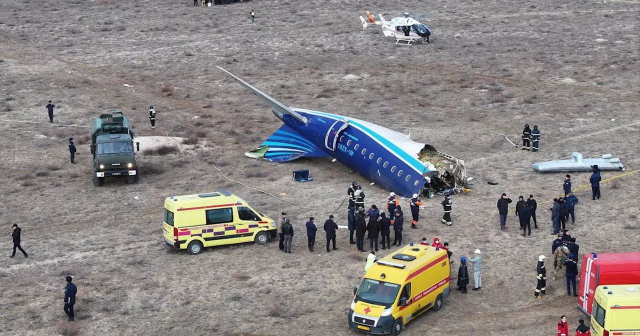 Azerbaijani Airliner Crashes in Kazakhstan, at Least 28 Survive