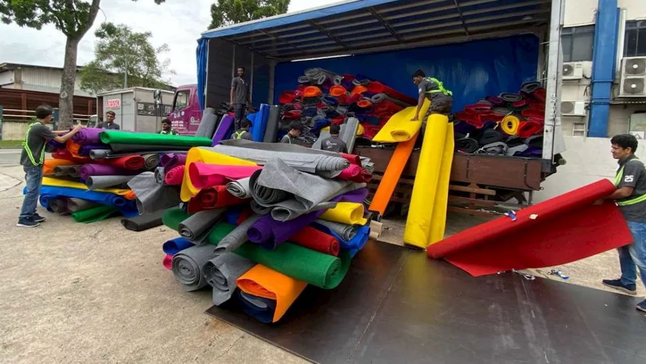 Local Company Finds Sustainable Solution for Event Carpets
