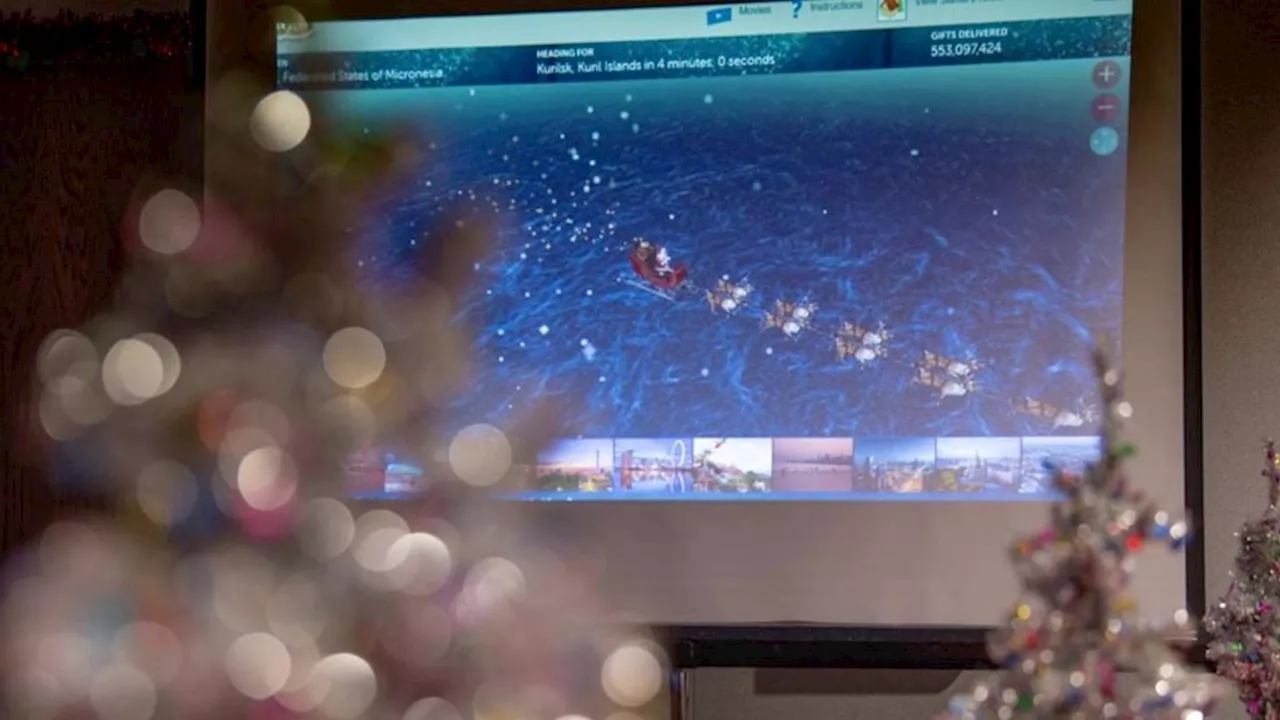 NORAD Tracks Santa on Christmas Eve