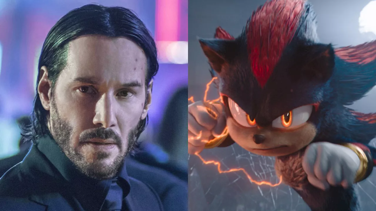 Keanu Reeves dubla vilão Shadow em 'Sonic 3'