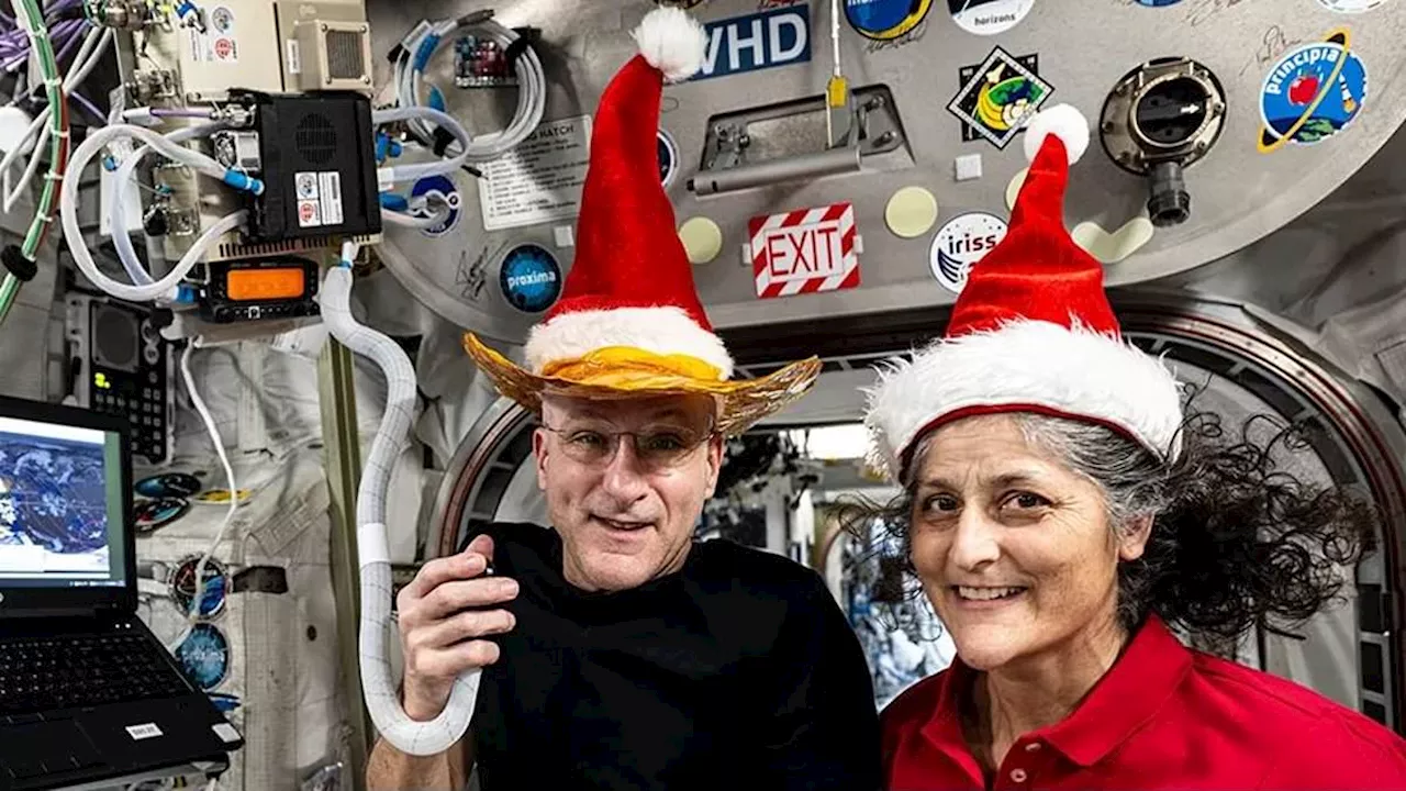 Astronauts' Christmas Delivery Sparks Online Curiosity