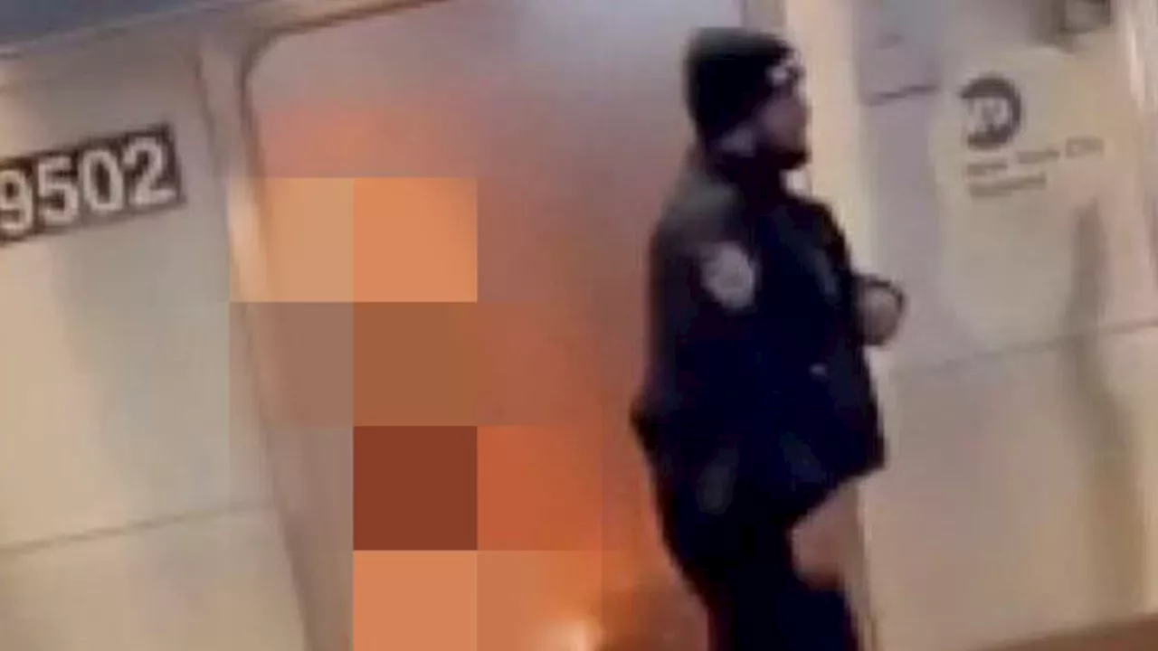 NYPD Faces Outrage After Officers Ignore Woman Burning on Subway