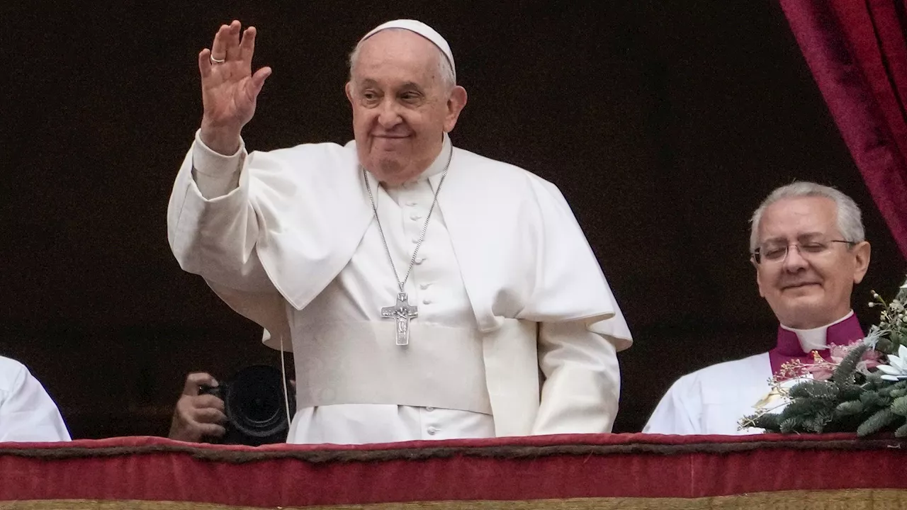 Papst Franziskus spendet Weihnachtssegen 'Urbi et Orbi'