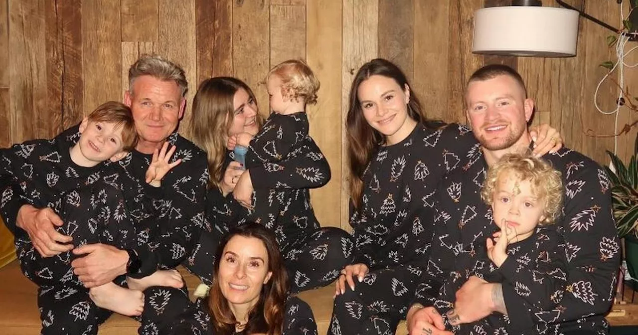 Gordon Ramsay Celebrates Christmas Eve with Family in Matching PJs