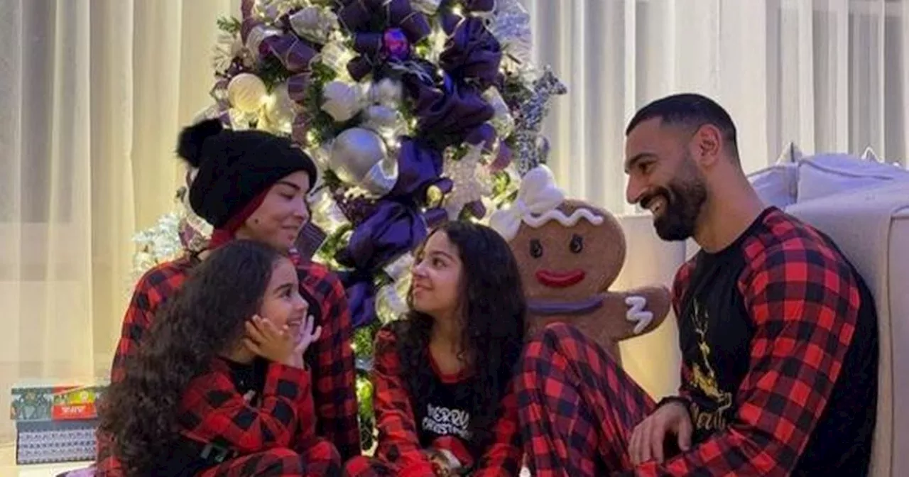 Mo Salah Spreads Christmas Cheer with Family Photo Amidst Contract Talks