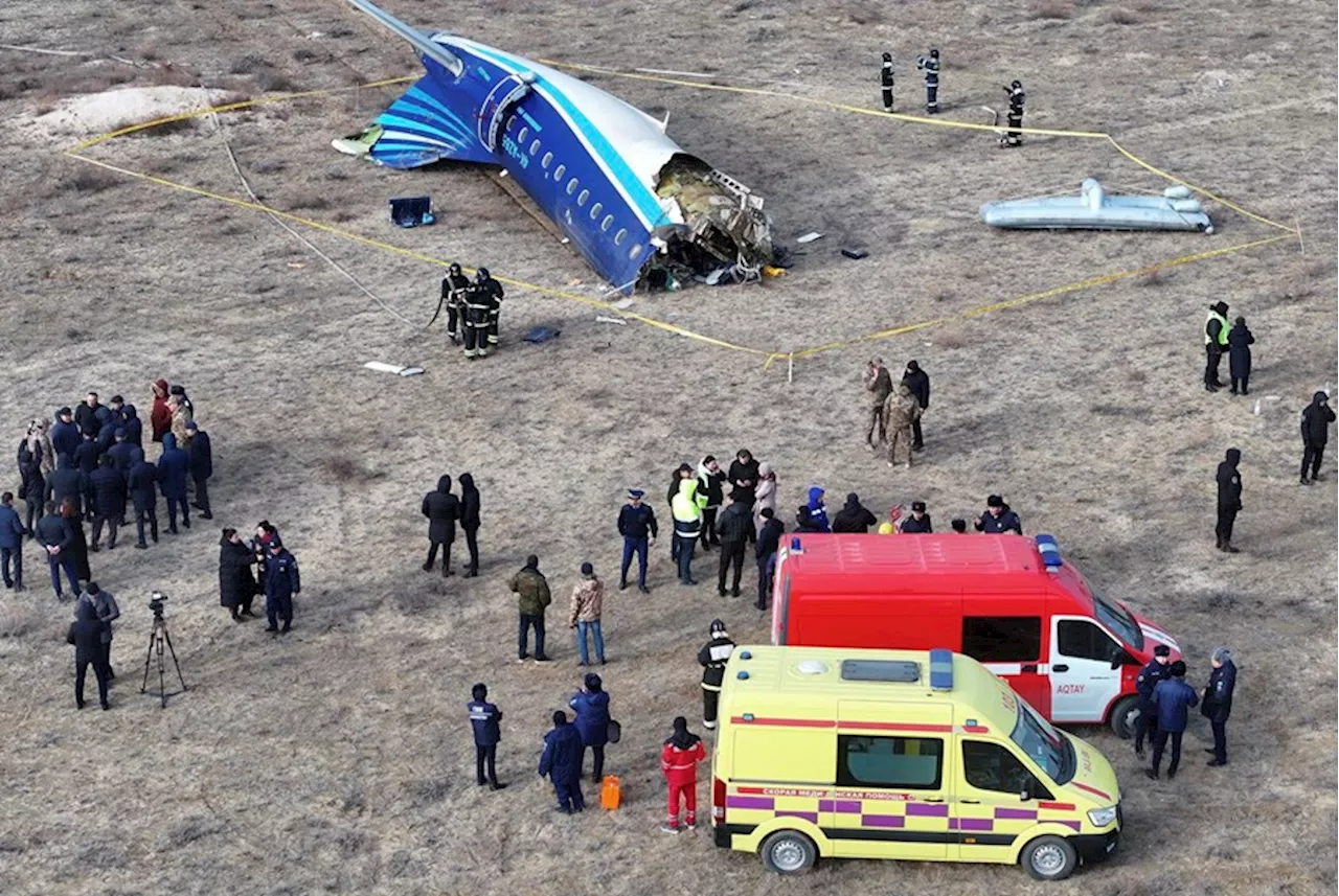 Al Menos 32 Sobreviven al Accidente de Avión en Kazajstán