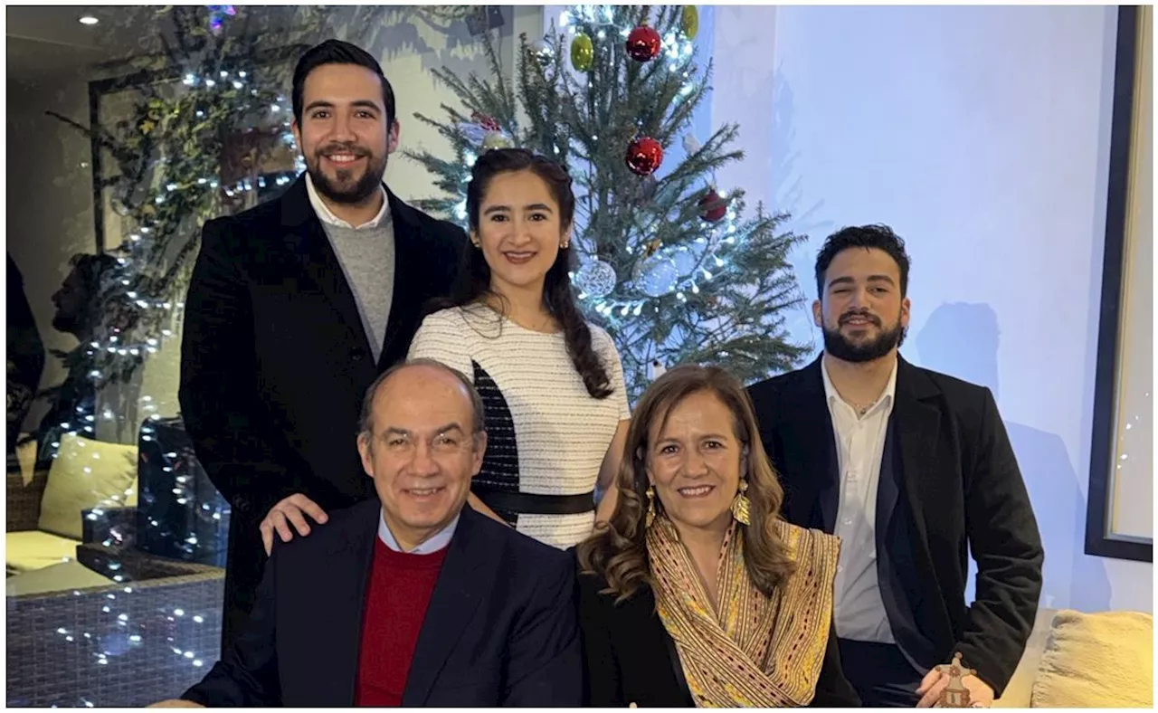 Felipe Calderón y Margarita Zavala festejan Navidad con sus hijos; “les mandamos nuestros mejores deseos”, expresan