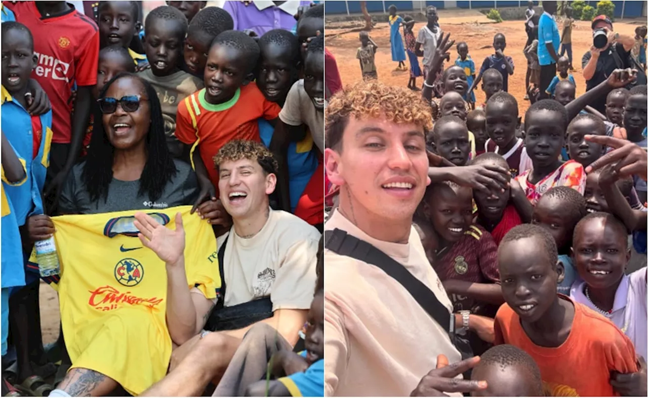 Igor Lichnovsky Pasa Navidad con Niños en África