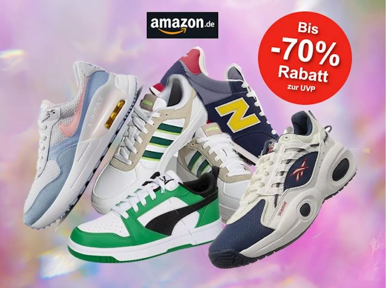 Amazon Sale: Bis zu 70% Rabatt auf Sneaker und Schuhe