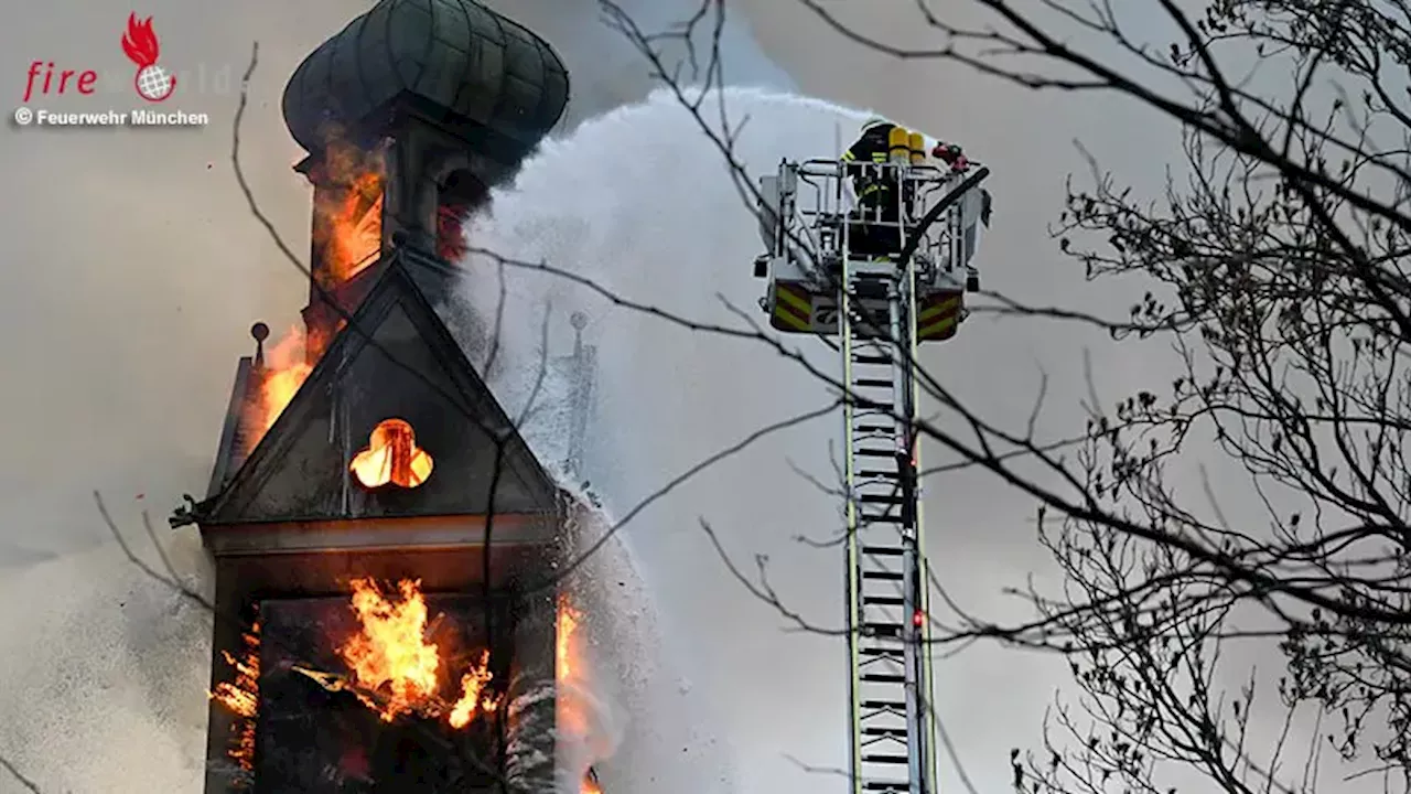 Großbrand im Seniorenheim Vincentinum in München