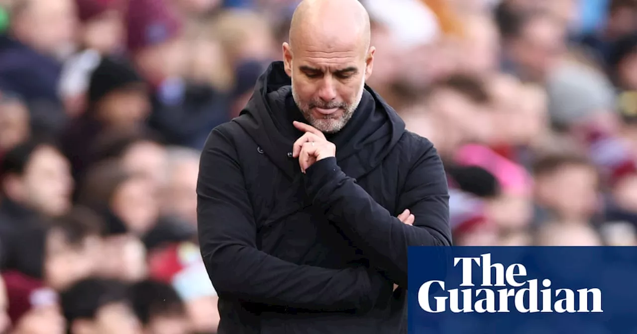 Pep Guardiola fears Manchester City will miss out on Champions League