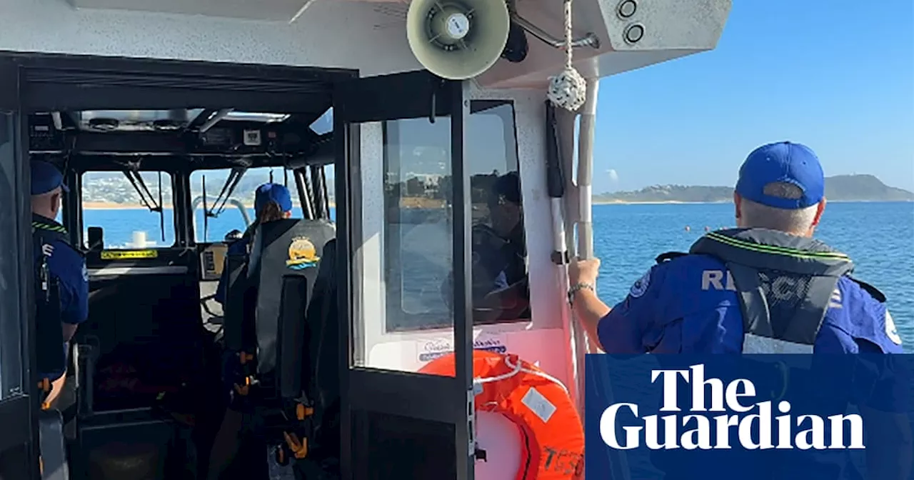 Rescuers lose hope of finding boy swept off rocks at Central Coast beach alive