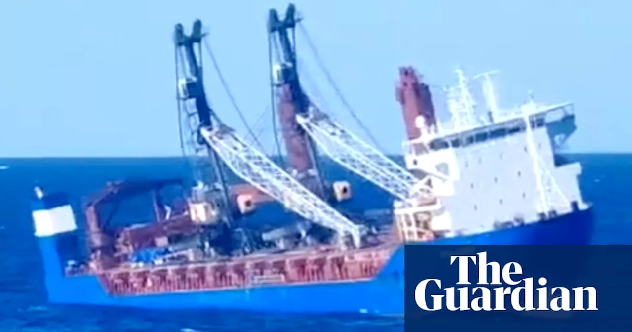 Russian cargo ship’s owner says sinking in Mediterranean was ‘act of terrorism’