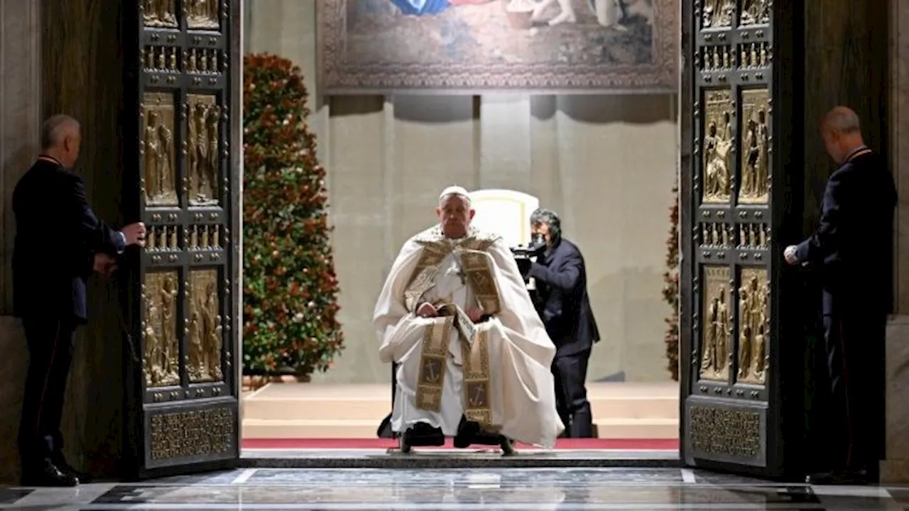 Pope Francis Opens Holy Door, Inaugurating 2025 Jubilee Year of Hope