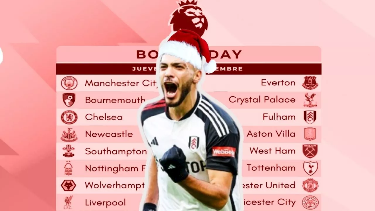 Boxing Day: ¿cuáles son los partidos de este 26 de diciembre en la Premier League?