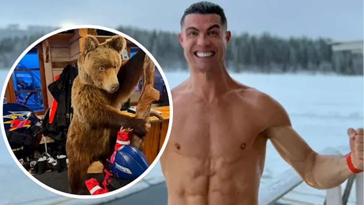 Cristiano Ronaldo und Familie feiern Weihnachten im finnischen Lappland