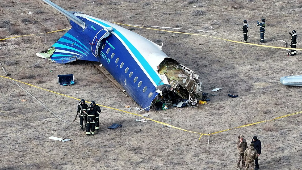 Mindestens 38 Tote bei Flugzeugabsturz in Kasachstan