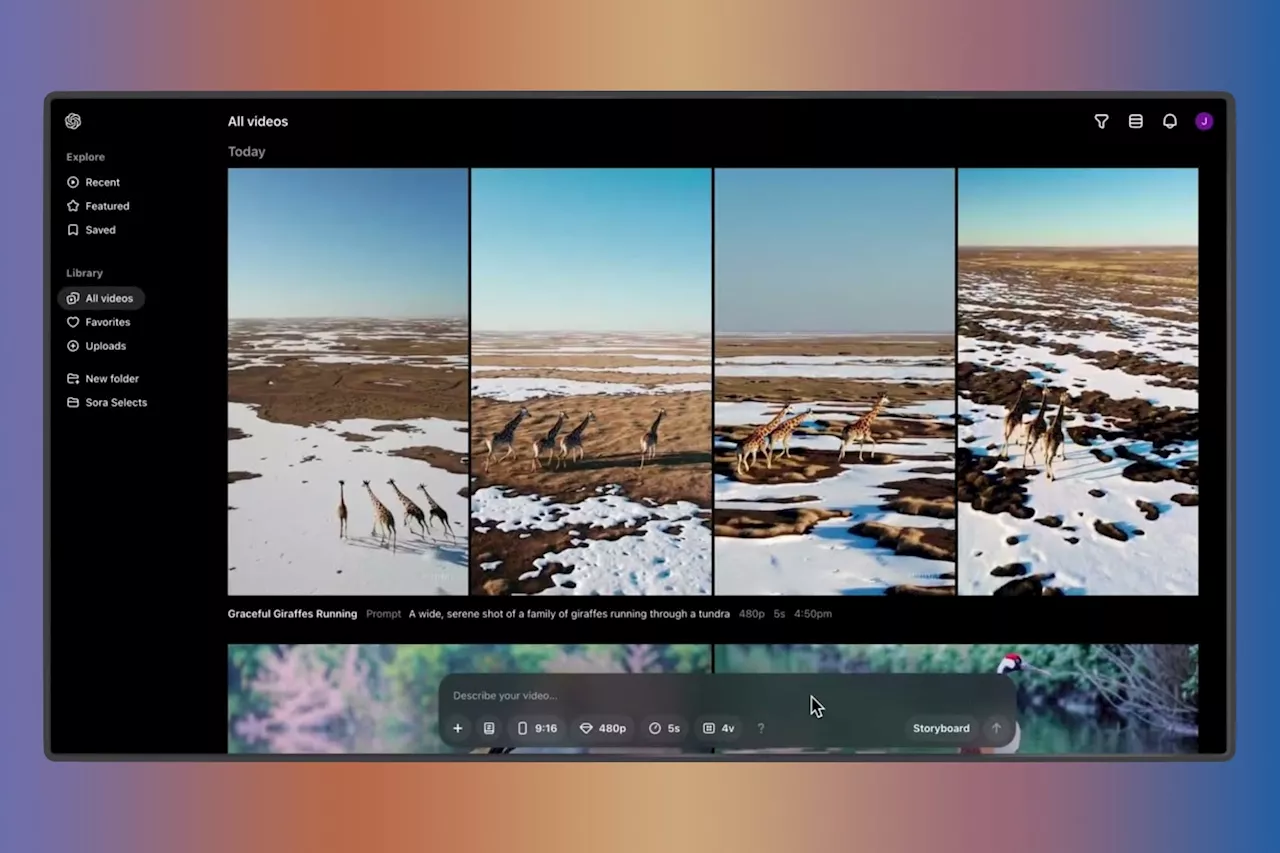 Sora, la IA de OpenAI para generar videos, ya está disponible