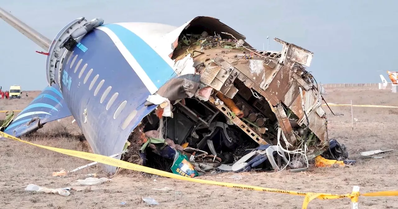 Azerbaijan Airlines Embraer 190 Crashes Near Aktau,Kazakhstan