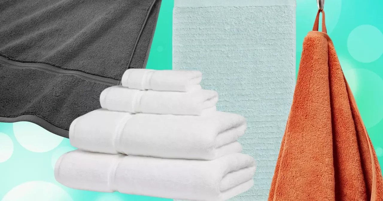 These Plush Cotton Towels Are So Soft, Reviewers Say They Feel Like a 'Crime' to Use